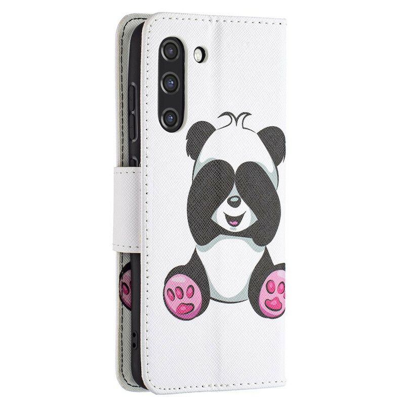 Etui Folio Samsung Galaxy S21 Fe Panda Zabawa