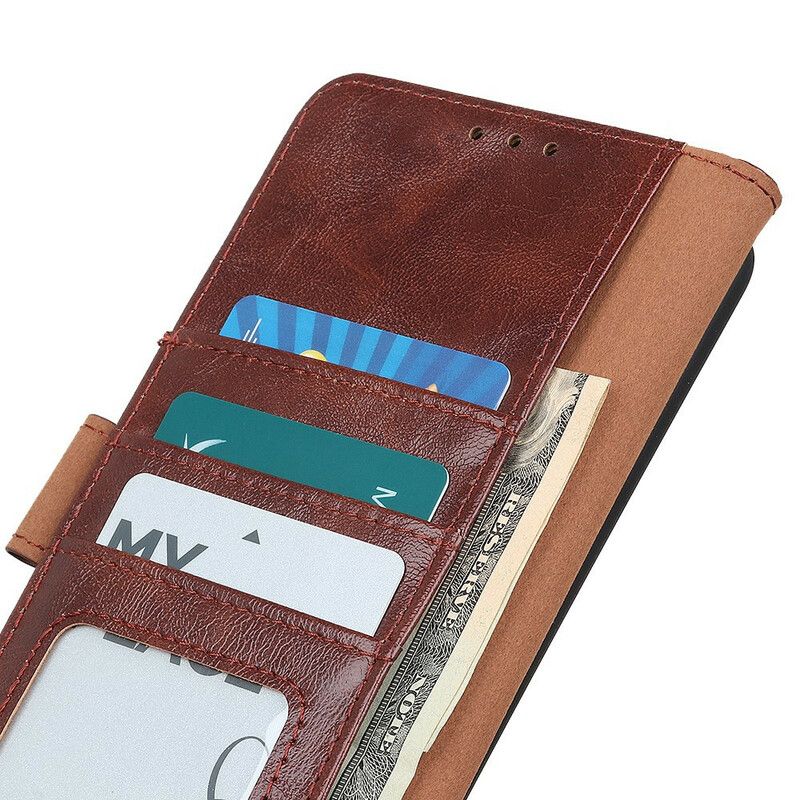 Etui Folio Samsung Galaxy S21 Fe Patentowa Skóra Dwoina