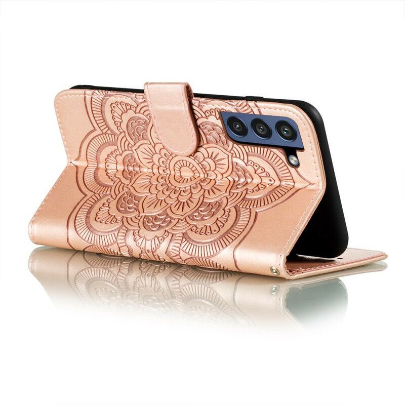 Etui Folio Samsung Galaxy S21 Fe Pełna Mandala Etui Ochronne