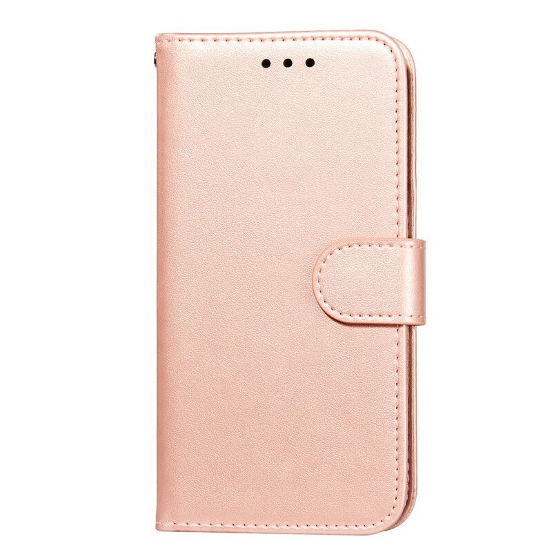 Etui Folio Samsung Galaxy S21 Fe Solid Color Series Strappy