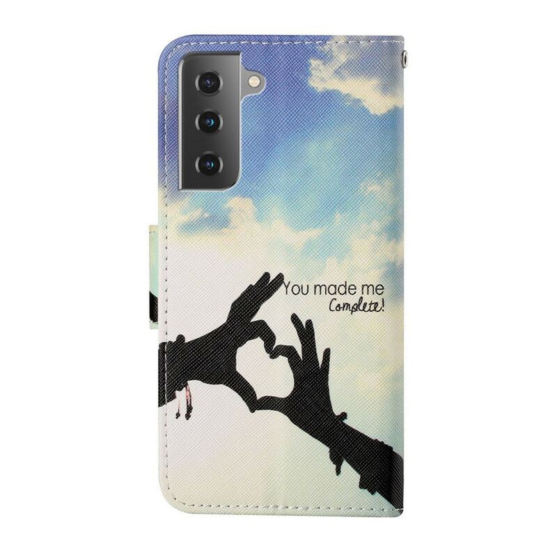 Etui Folio Samsung Galaxy S21 Fe W Komplecie Ze Smyczą