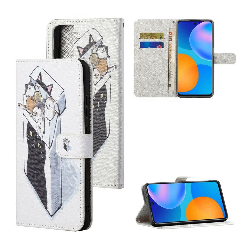 Etui Folio Samsung Galaxy S21 Fe Wysyłka Stringi Koty Etui Ochronne