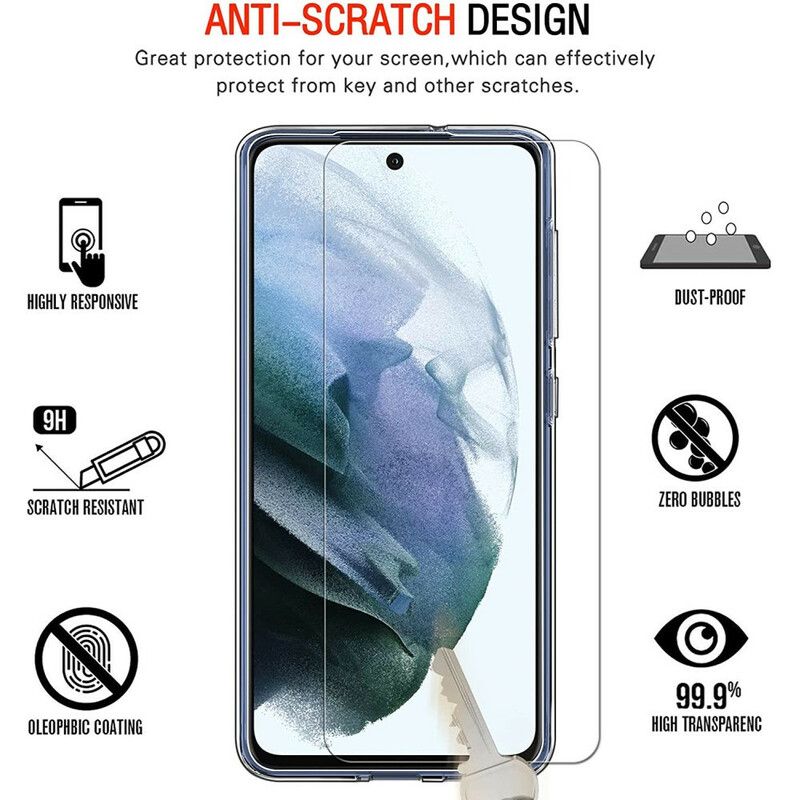 Etui Samsung Galaxy S21 Fe Obudowa I Ekran Ze Szkła Hartowanego