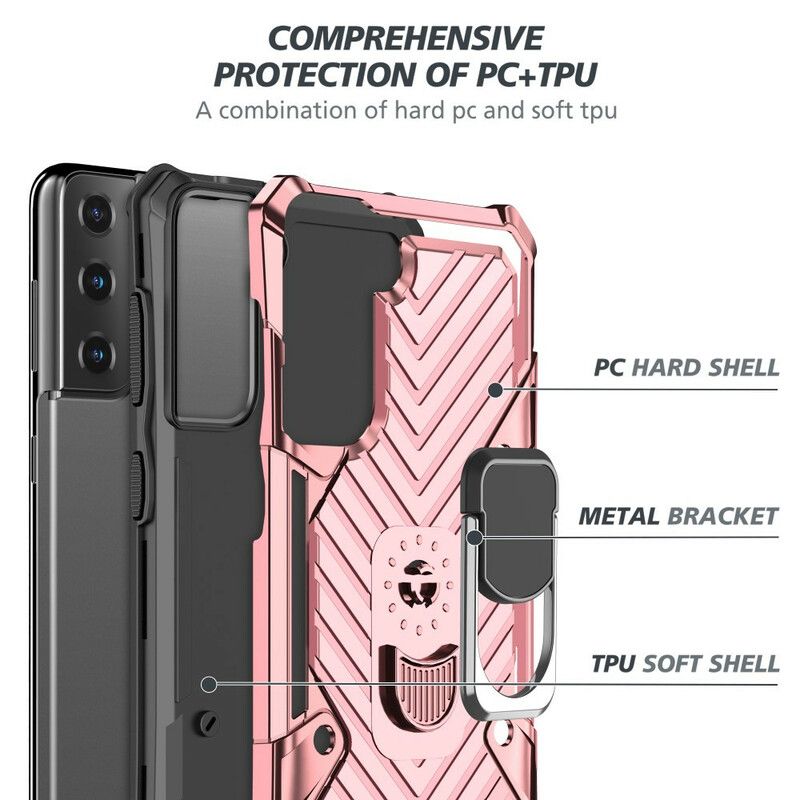 Etui Samsung Galaxy S21 Fe Odpinany Uchwyt Pierścieniowy Etui Ochronne