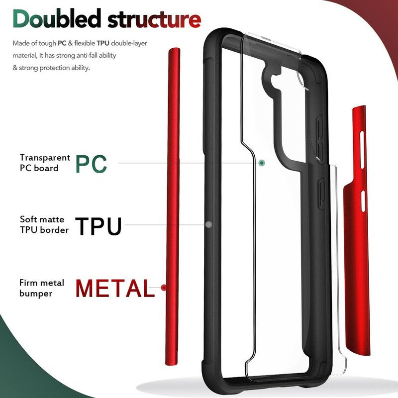 Etui Samsung Galaxy S21 Fe Premium Metal Effect