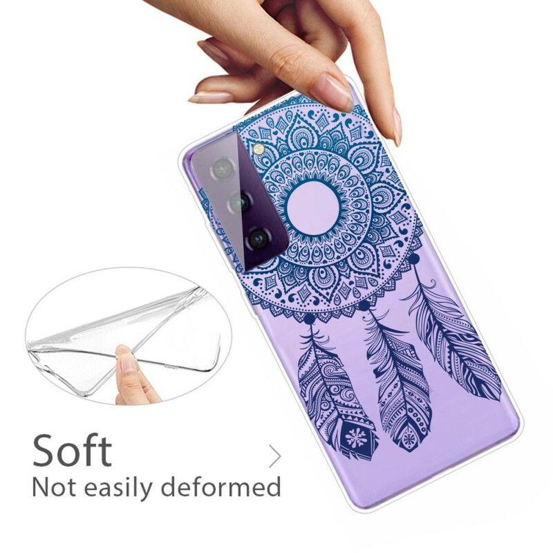 Etui Samsung Galaxy S21 Fe Unikalna Kwiatowa Mandala Etui Ochronne