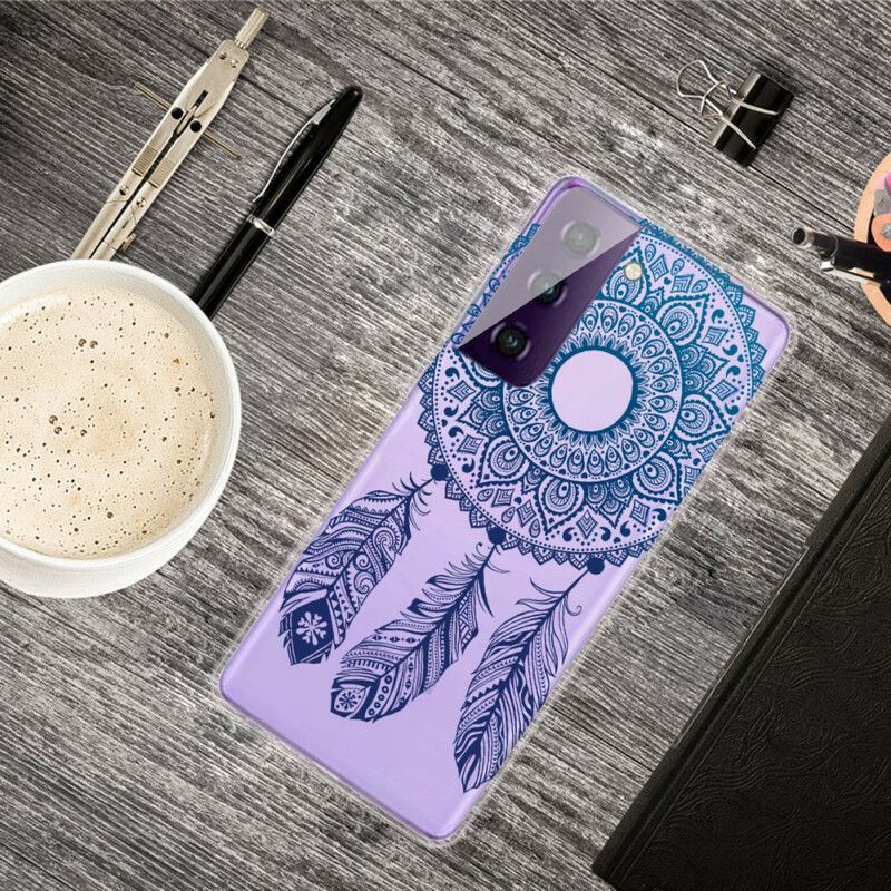 Etui Samsung Galaxy S21 Fe Unikalna Kwiatowa Mandala Etui Ochronne