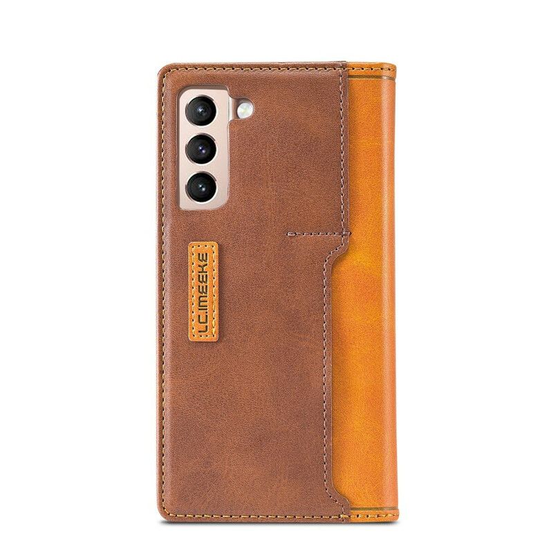 Flip Kotelot Samsung Galaxy S21 Fe Etui Na Telefon Seria Lc-001 Lc.imeeke