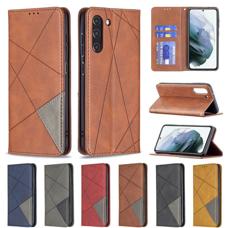 Flip Kotelot Samsung Galaxy S21 Fe Styl Artysty Etui Ochronne