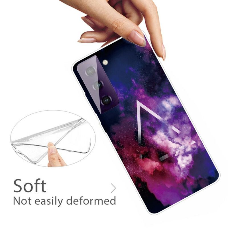 Futerały Samsung Galaxy S21 Fe Etui Na Telefon Elastyczna Geometria