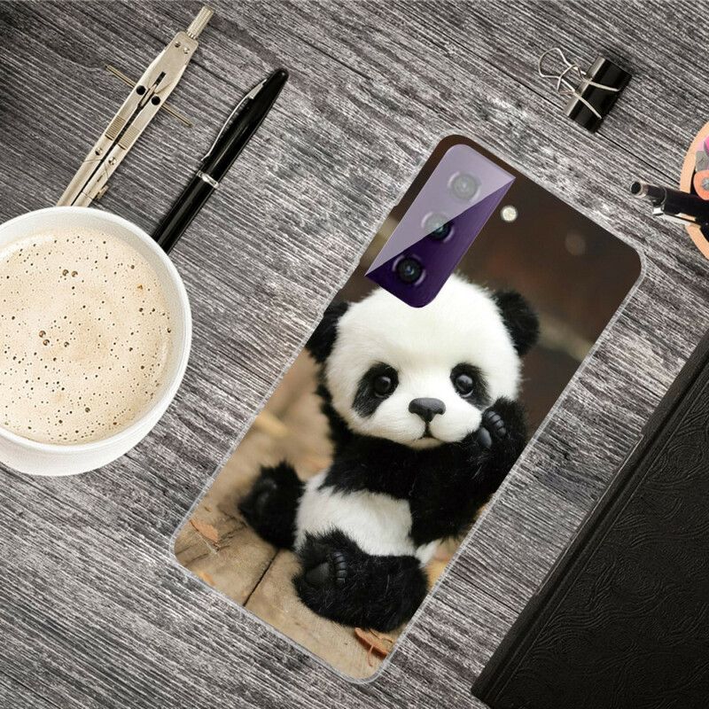 Futerały Samsung Galaxy S21 Fe Etui Na Telefon Elastyczna Panda