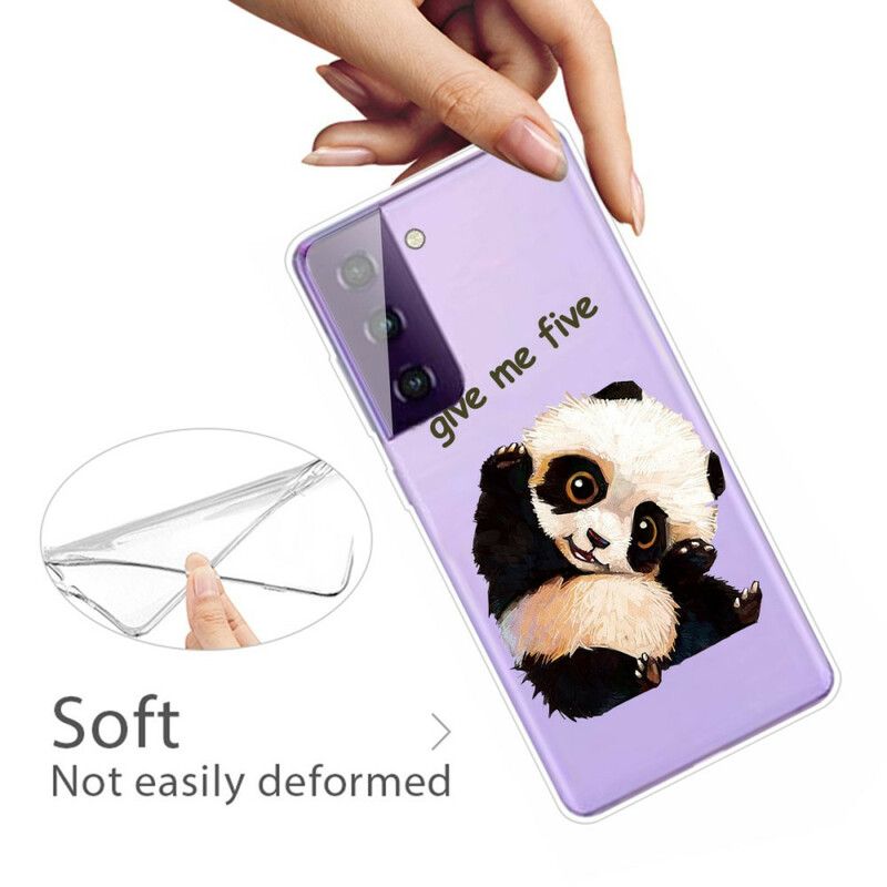 Futerały Samsung Galaxy S21 Fe Etui Na Telefon Panda Daj Mi Pięć