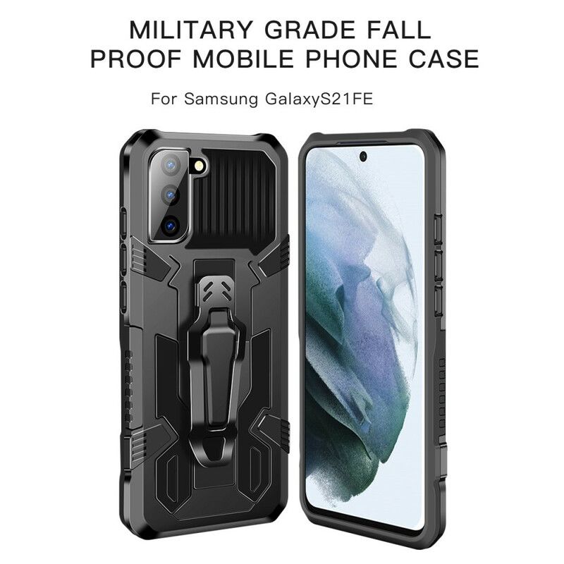 Futerały Samsung Galaxy S21 Fe Etui Na Telefon Robot Z Zaczepem Na Pasek