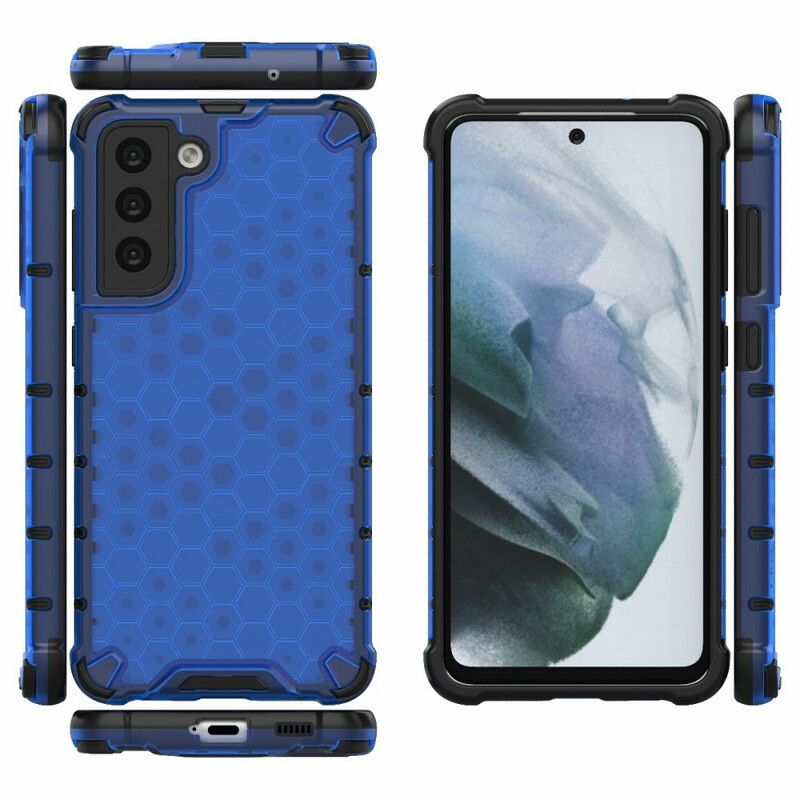 Futerały Samsung Galaxy S21 Fe Etui Na Telefon Styl Plastra Miodu