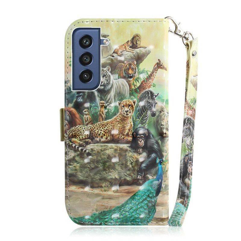 Pokrowce Samsung Galaxy S21 Fe Animal Safari Stringi