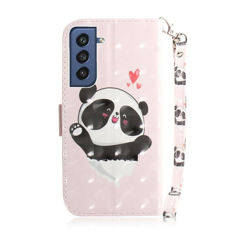 Pokrowce Samsung Galaxy S21 Fe Panda Miłość Pasek