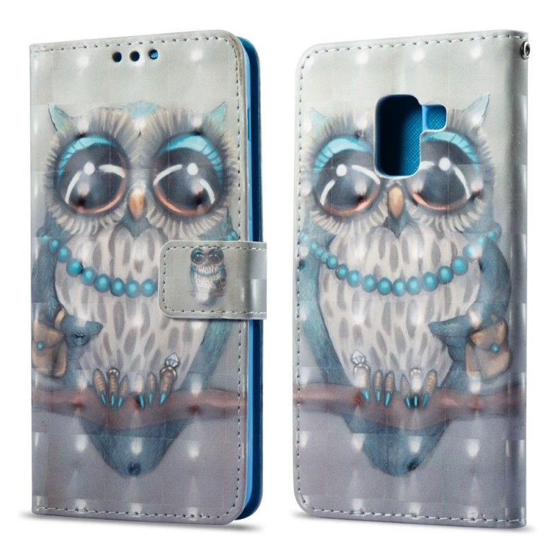 Etui Folio Samsung Galaxy A8 Miss Sowa 3D