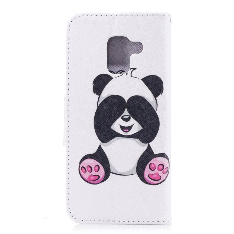 Etui Folio Samsung Galaxy A8 Zabawna Panda