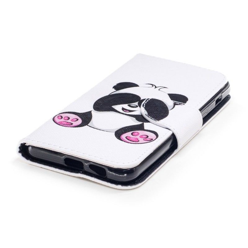 Etui Folio Samsung Galaxy A8 Zabawna Panda