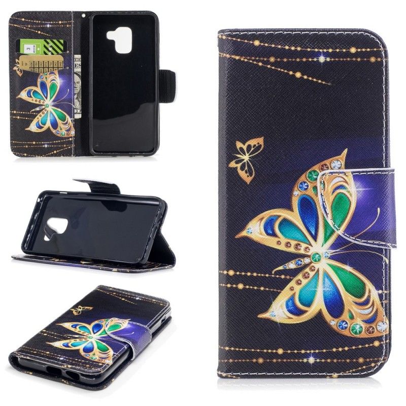 Obudowa Samsung Galaxy A8 Etui na Telefon Magiczny Motyl