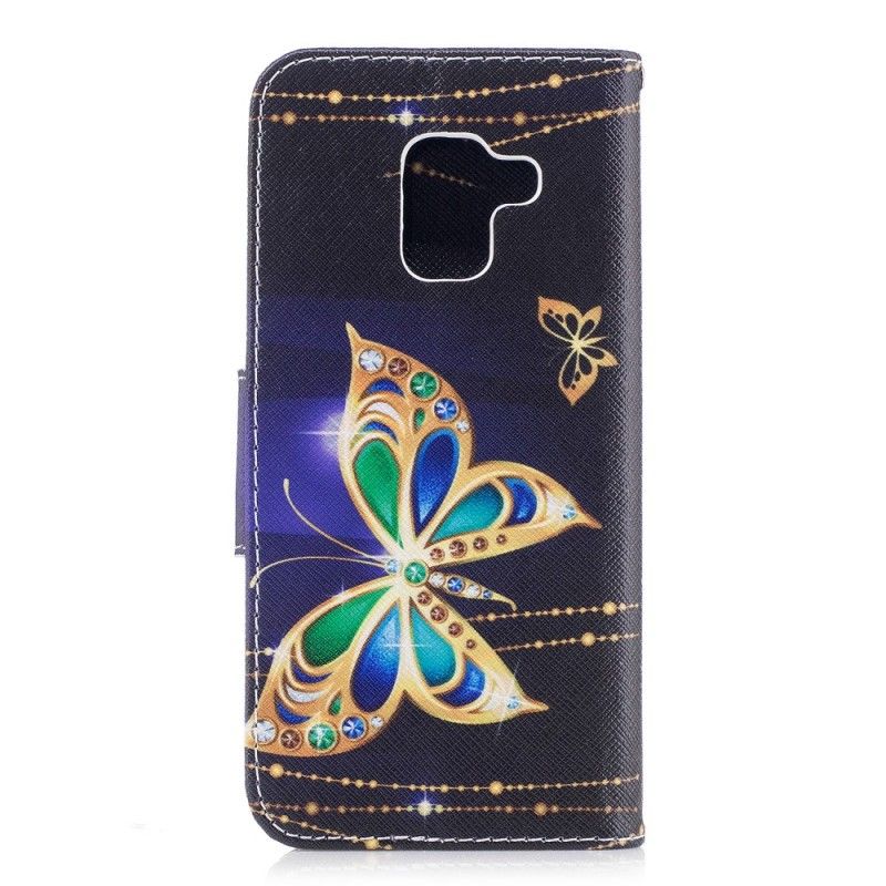 Obudowa Samsung Galaxy A8 Etui na Telefon Magiczny Motyl