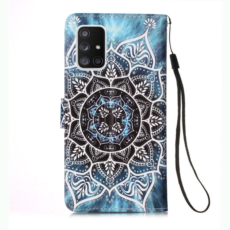 Etui Folio Samsung Galaxy A51 5G Mandala Na Niebie Etui Ochronne