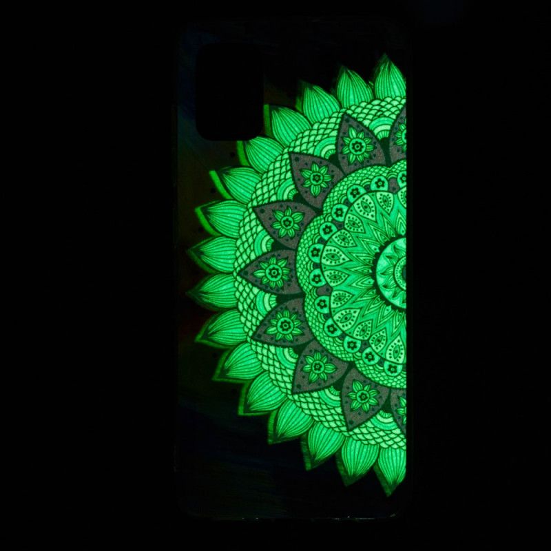 Futerały Samsung Galaxy A51 5G Etui na Telefon Mandala W Kolorze Fluorescencyjnym