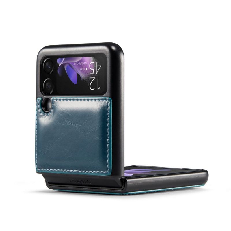 Etui Samsung Galaxy Z Flip 3 5g Caseme Waxed Leather Style