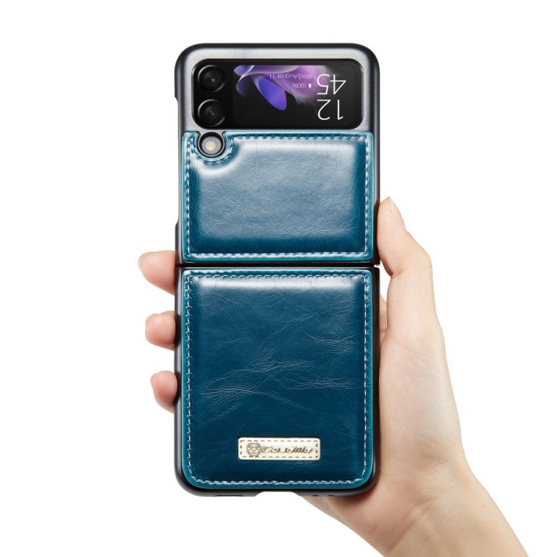 Etui Samsung Galaxy Z Flip 3 5g Caseme Waxed Leather Style