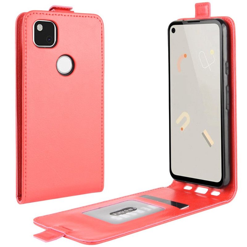 Etui Folio Google Pixel 4a Biały Czarny Składane