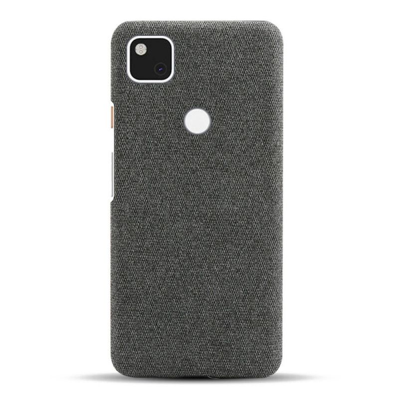 Etui Google Pixel 4a Szary Czarny Tekstura Tkaniny Ksq Etui Ochronne