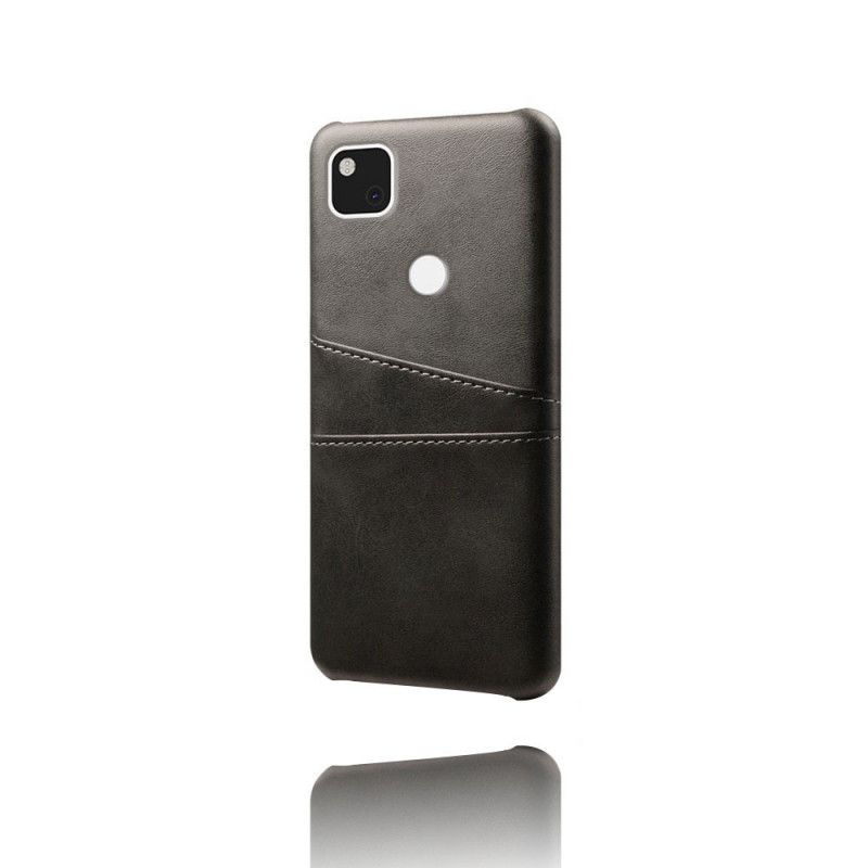 Futerały Google Pixel 4a Szary Czarny Etui na Telefon Posiadacz Karty