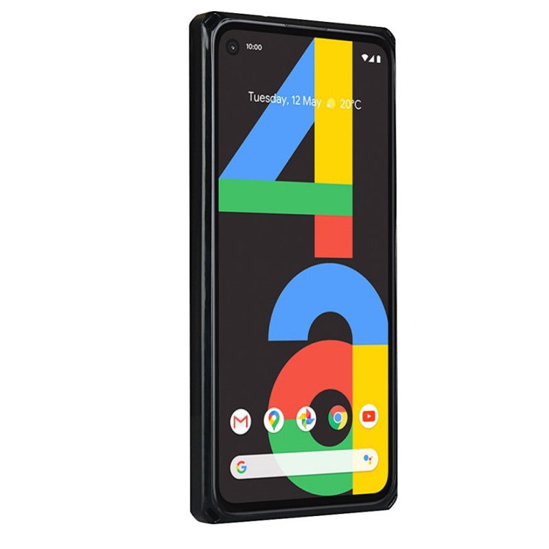 Futerały Google Pixel 4a Szary Czarny Uchwyt I Smycz Na Uchwyt Karty