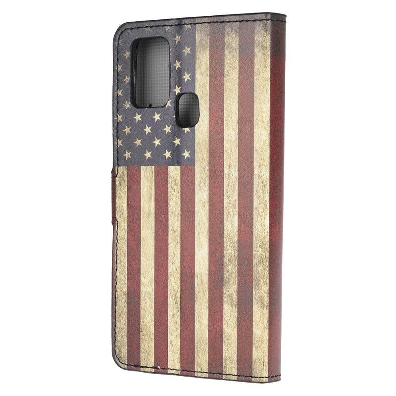 Obudowa Honor 9X Lite Etui na Telefon Flaga Usa