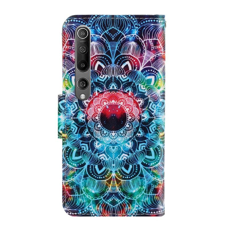 Etui Folio Xiaomi Mi 10 / 10 Pro Błyszcząca Mandala Stringi