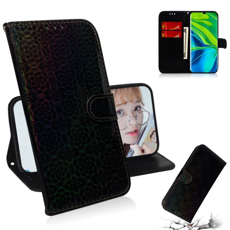 Etui Folio Xiaomi Mi 10 / 10 Pro Jasnoniebieski Czarny Czysty Kolor