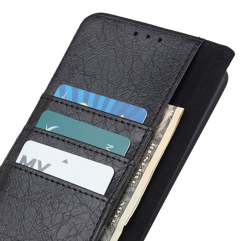 Etui Folio Xiaomi Mi 10 / 10 Pro Szary Dwoina W Stylu Vintage Etui Ochronne