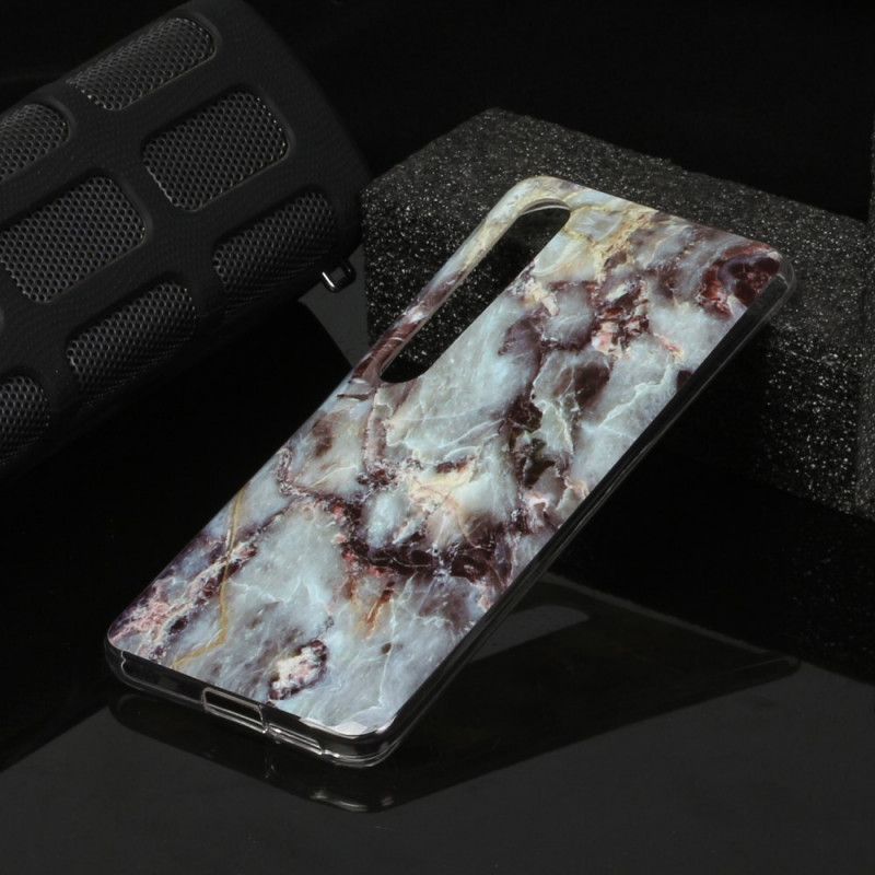 Etui Xiaomi Mi 10 / 10 Pro Biały Czarny Marmur