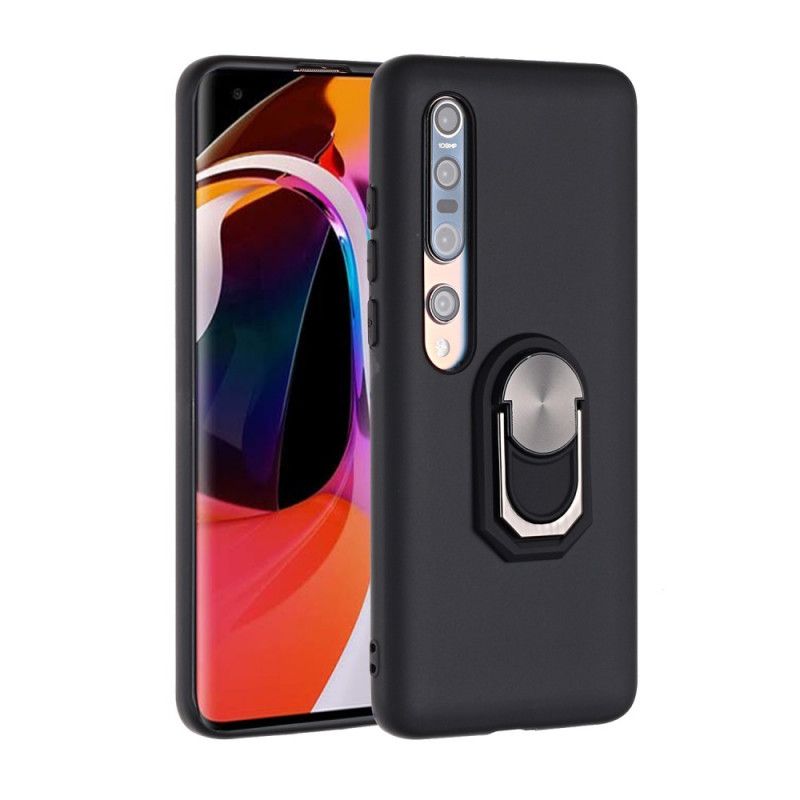 Etui Xiaomi Mi 10 / 10 Pro Czerwony Czarny Pierścień Nośny