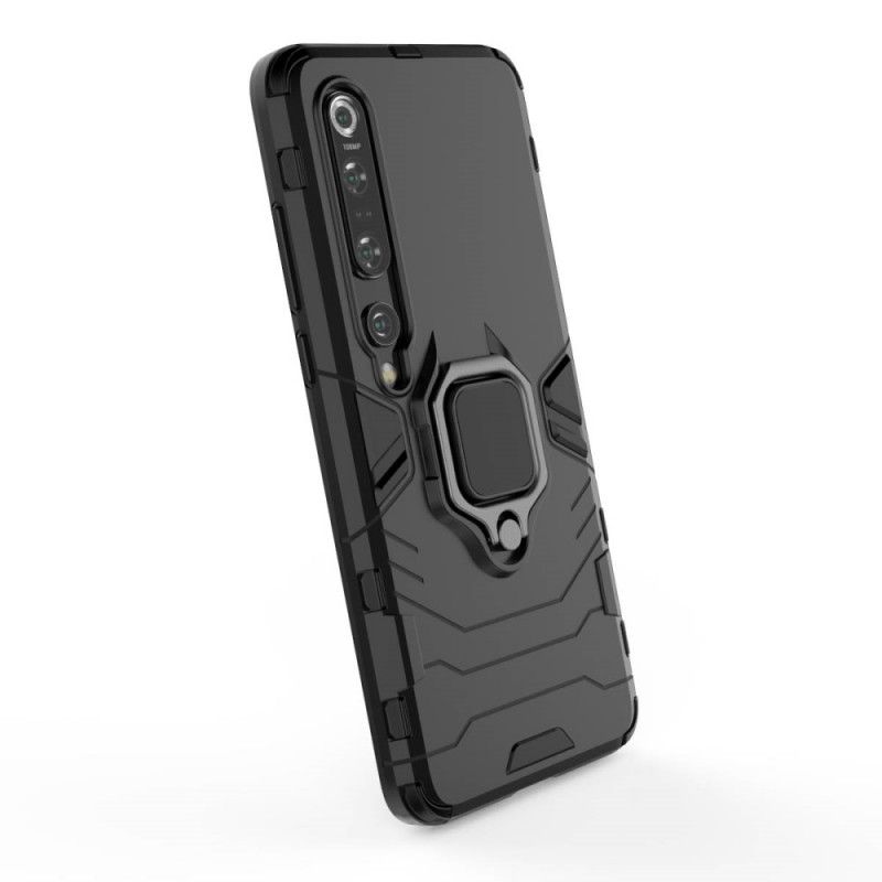 Etui Xiaomi Mi 10 / 10 Pro Granatowy Czarny Odporny Pierścień Pro