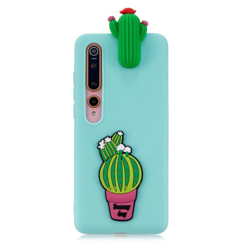 Etui Xiaomi Mi 10 / 10 Pro Kaktusowe Szaleństwo W 3D Etui Ochronne