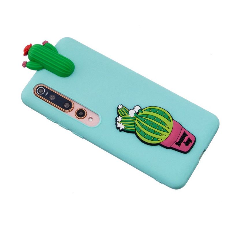 Etui Xiaomi Mi 10 / 10 Pro Kaktusowe Szaleństwo W 3D Etui Ochronne