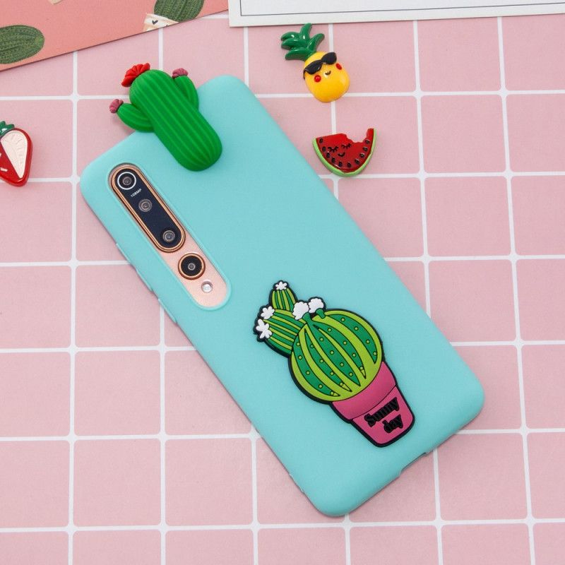 Etui Xiaomi Mi 10 / 10 Pro Kaktusowe Szaleństwo W 3D Etui Ochronne