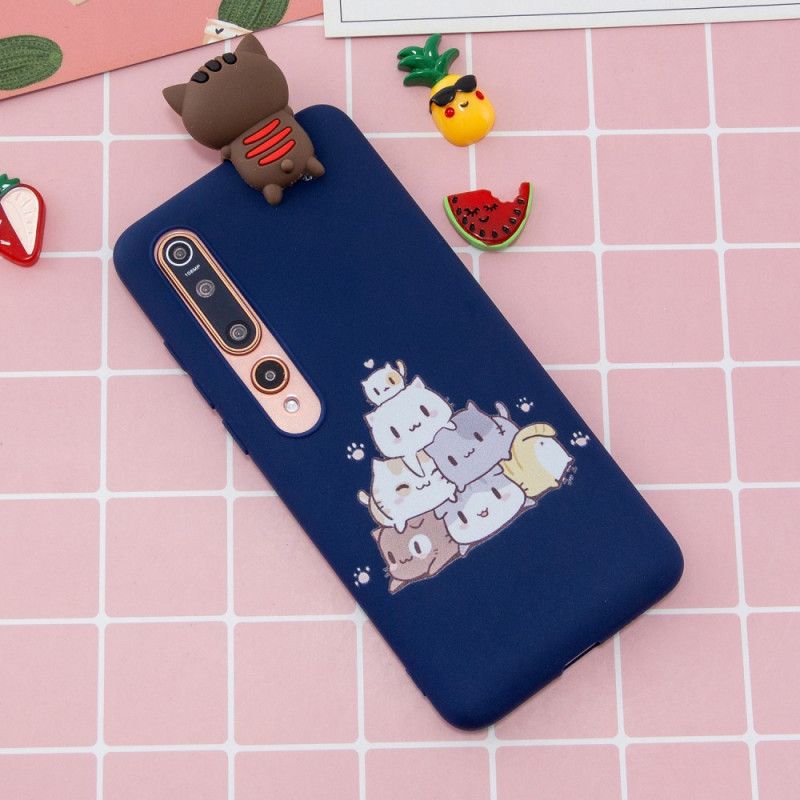 Etui Xiaomi Mi 10 / 10 Pro Stos Kotów 3D