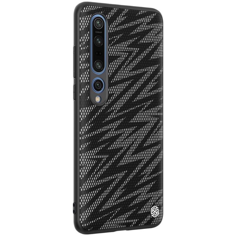 Etui Xiaomi Mi 10 / 10 Pro Szary Olśniewający Pro Nillkin Etui Ochronne