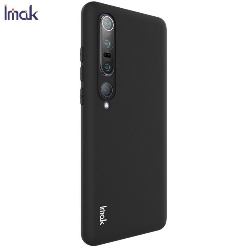 Etui Xiaomi Mi 10 / 10 Pro Zielony Czarny Mata Silikonowa Serii Pro Uc-1 Imak