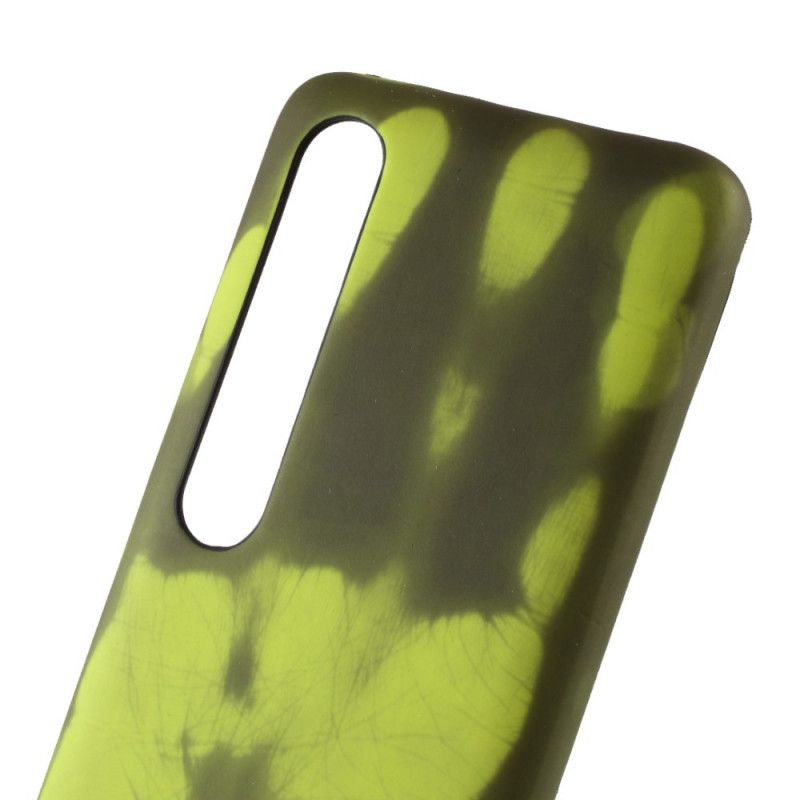 Etui Xiaomi Mi 10 / 10 Pro Zielony Fluorescencyjny Termiczny