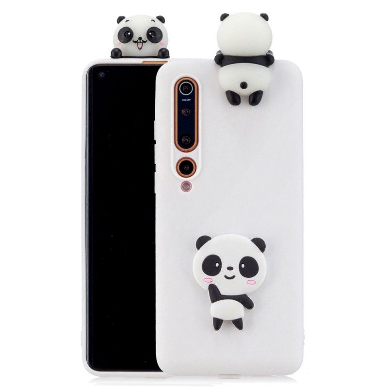 Futerały Xiaomi Mi 10 / 10 Pro Czarny Etui na Telefon Moja Panda 3D