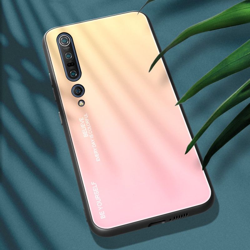 Futerały Xiaomi Mi 10 / 10 Pro Magenta Czerwony Etui na Telefon Kolor Ocynkowany