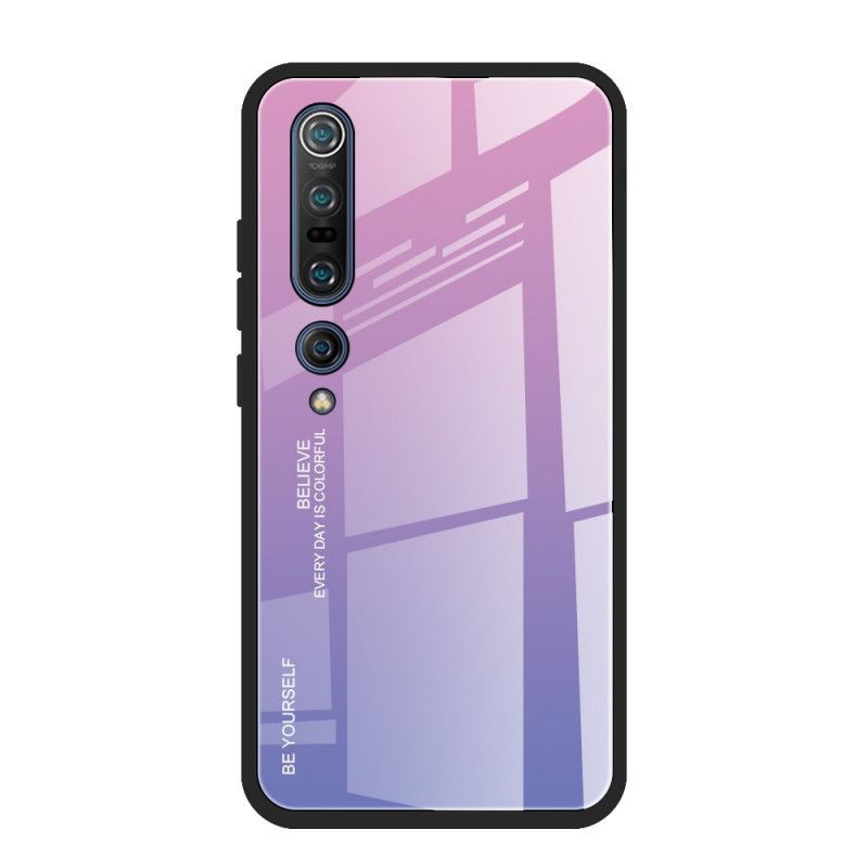 Futerały Xiaomi Mi 10 / 10 Pro Magenta Czerwony Etui na Telefon Kolor Ocynkowany